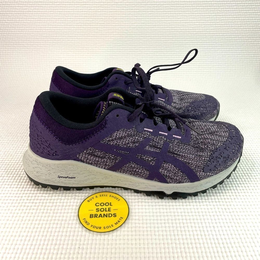 Asics - Running Shoes, purple and Gray. Women 8